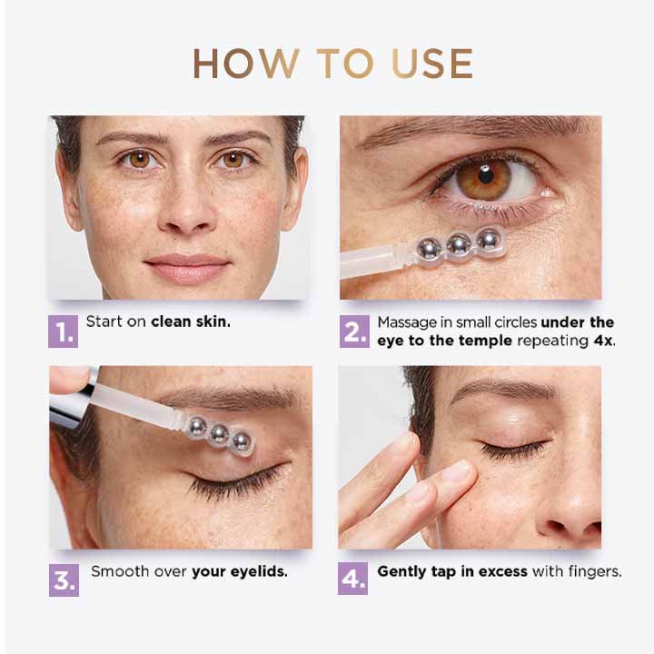 How to Use Glycolic Bright Eye Serum
